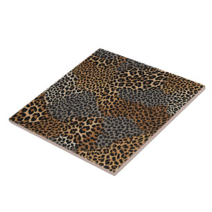 Modern Luxury White Leopard Elegant Collection Tile