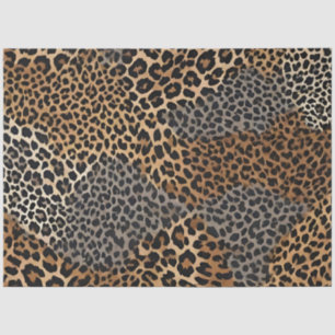 Modern Luxury White Leopard Elegant Collection Tissue Paper