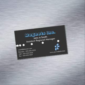 Modern Magnetic Business Card