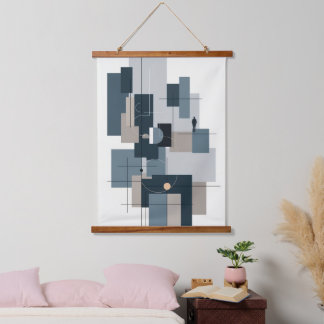 Modern Man Hanging Tapestry