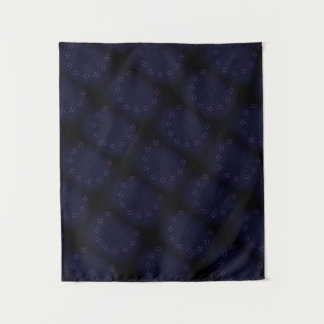 MODERN Mandala LINES -  PINK PLUE ROSE  Tapestry