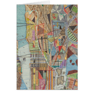 Modern Map of New York I