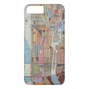 Modern Map of New York III Case-Mate iPhone Case