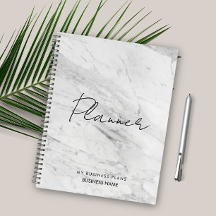 Modern Marble Business Planner