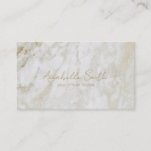 Modern Marble Elegant Business Card