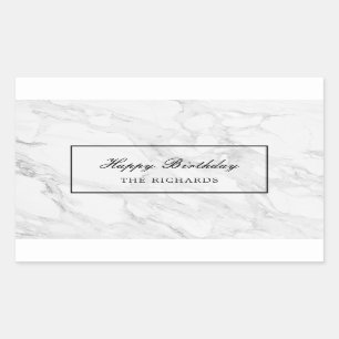 Modern marble sticker