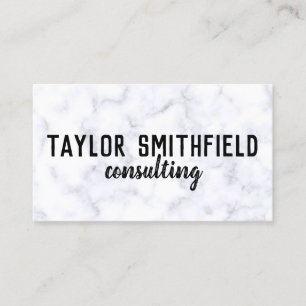modern marble stone grunge trendy business card