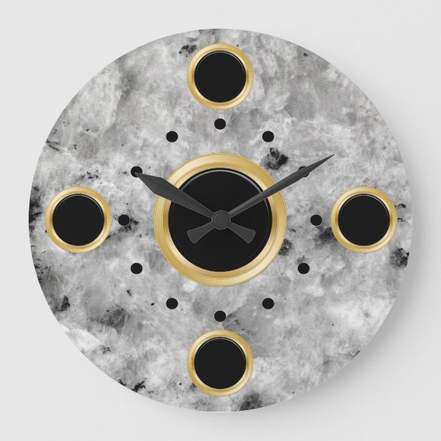 Modern Marble Wall Clocks (Front)