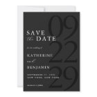 Modern Matte Black Minimalist Wedding