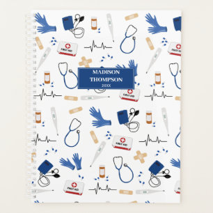 Modern Medical Doctor Nurse Pattern Planner