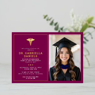 Modern Medical School Graduate Doctor Graduation