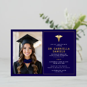 Modern Medical School Graduate Doctor Graduation