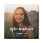 Modern Memorial | Forever Loved Funeral Tribute