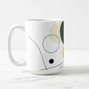 Modern, Memphis, cool, unique, trendy illustration Coffee Mug