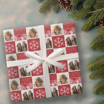 Modern Merry Christmas Red Bokeh Personalized Wrapping Paper<br><div class="desc">Make a unique and trendy holiday memento. If you need to move anything around,  click on the customize button to make changes.</div>