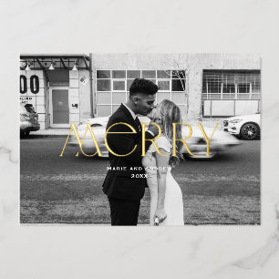 Modern Merry Holiday design