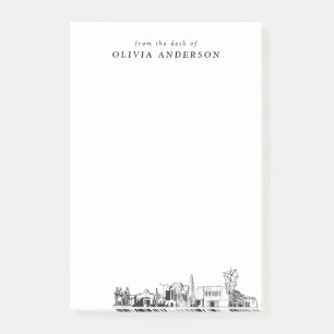 Modern Mesa Arizona Professional Gift Personalized Post-it Notes