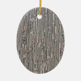 Modern metal static style design in silver gray. ceramic ornament