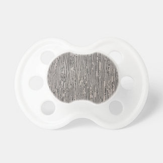 Modern metal static style design in silver gray. pacifier