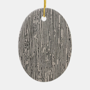 Modern metal static style design in silver grey. ceramic ornament