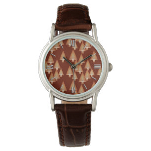 Modern metallic Christmas trees - copper Watch