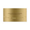 Modern Metallic Gold Design Stainless Steel Look