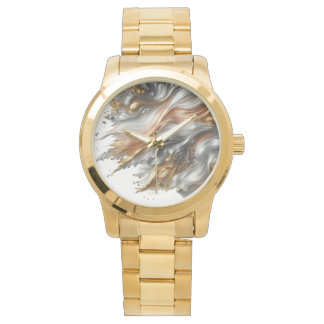 Modern Metallics Copper, Gold, Silver Watch