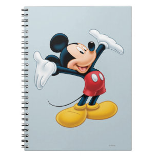 Modern Mickey Airbrushed Notebook