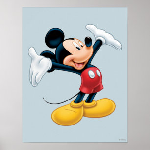 Modern Mickey Airbrushed Poster