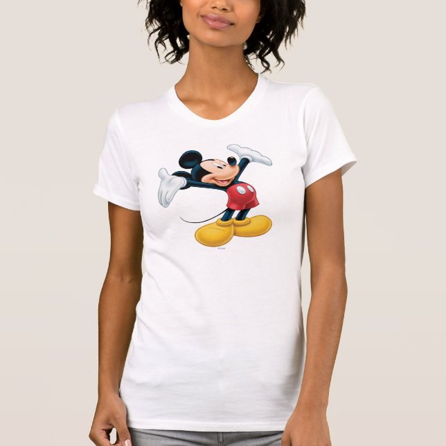 Modern Mickey | Airbrushed T-Shirt (Front)