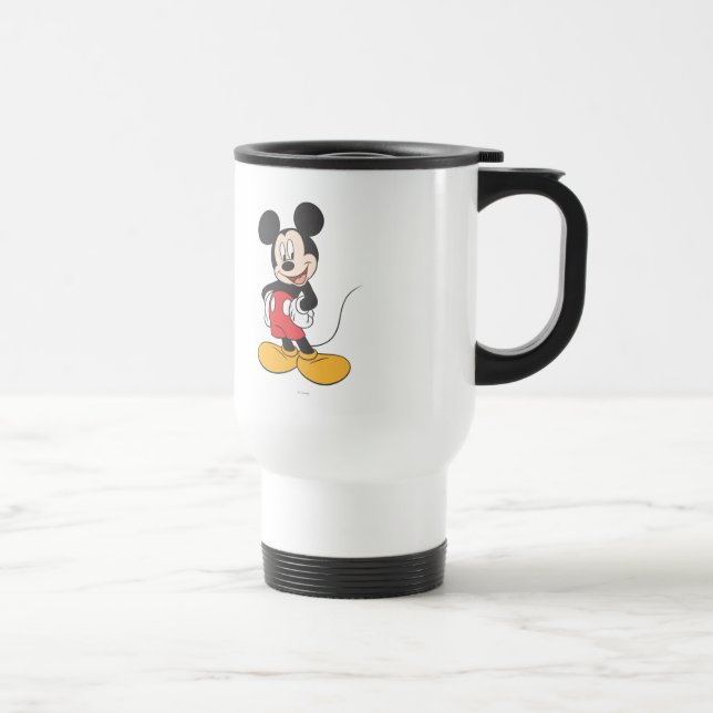 Modern Mickey | Side Hands on Hips Travel Mug (Right)