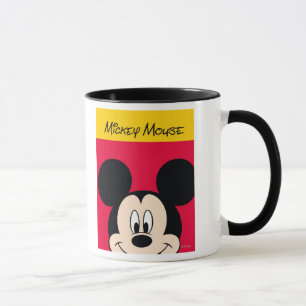Modern Mickey Smiling Head Mug
