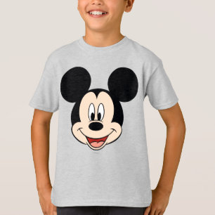 Modern Mickey Smiling Head T-Shirt