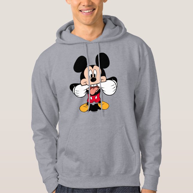 Modern Mickey | Sticking Out Tongue Hoodie (Front)