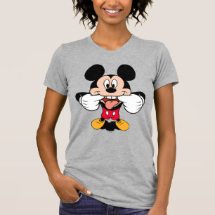 Modern Mickey Sticking Out Tongue T-Shirt