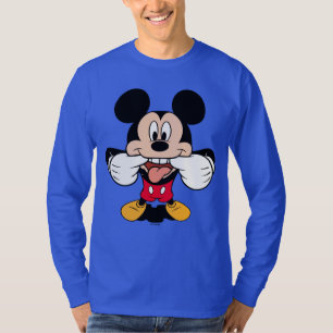 Modern Mickey Sticking Out Tongue T-Shirt