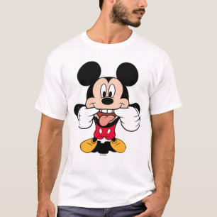 Modern Mickey   Sticking Out Tongue T-Shirt