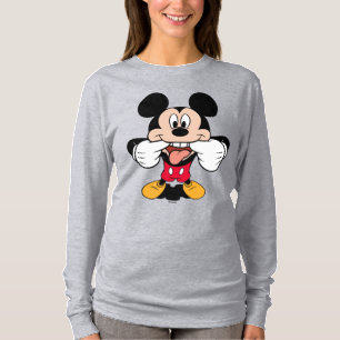 Modern Mickey   Sticking Out Tongue T-Shirt