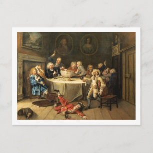 Modern Midnight Conversation Postcard