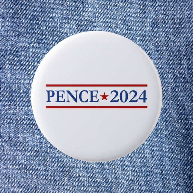 Modern Mike Pence 2024 US President 2 Inch Round Button (Creator Uploaded)