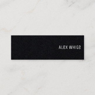 modern mini business card