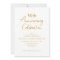 Modern Minimal 50th Wedding Anniversary