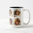 Modern Minimal 8 Photo Grid Collage - White