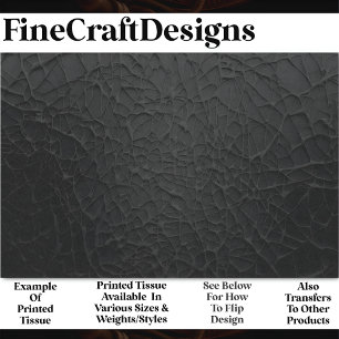 Modern Minimal Abstract Black Web AE3 Decoupage Tissue Paper