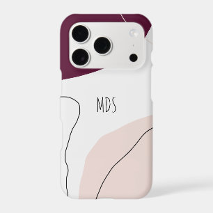 Modern minimal abstract geometric pastel colours