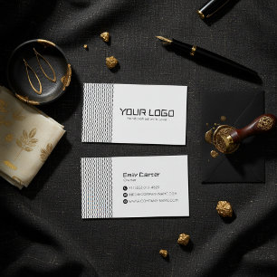 Modern Minimal Brand Logo Business Card Design