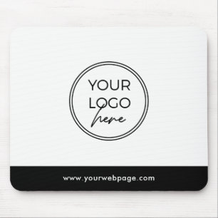 Modern Minimal Branded Logo Mouse Pad