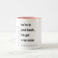 Modern Minimal Chic Motivational Radiologist Gift