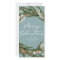 Modern minimal foliage wreath script Christmas
