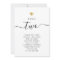 Modern Minimal Gold Wedding Table Seating Cards